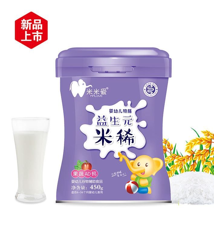 果蔬AD钙益生元米稀听装