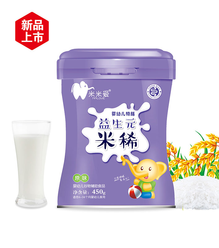 原味益生元米稀听装