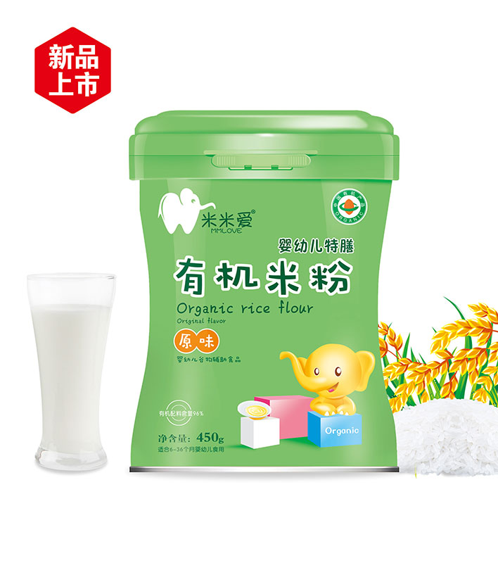原味有机米粉听装